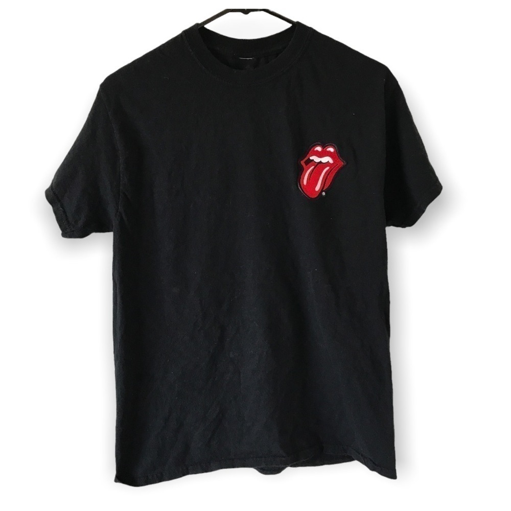 Rolling Stones black short sleeve tee